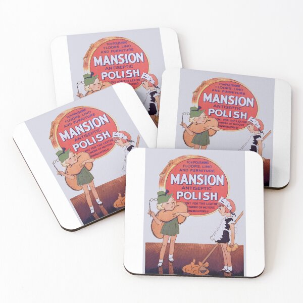 Item preview, Vintage Advert for Mansion antiseptic polish designed and sold by Random Railways.
