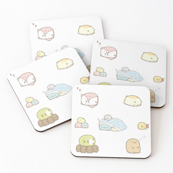 Item preview, Sleepyheads From Sumikkogurashi Seamless Pattern designed and sold by littlerosefox.