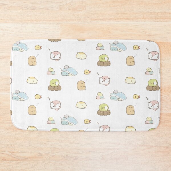 Item preview, Sleepyheads From Sumikkogurashi Seamless Pattern designed and sold by littlerosefox.