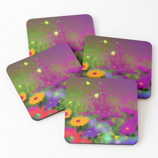 Item preview, Vibrant flowers art designed and sold by brandway.