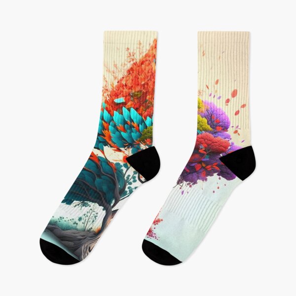 Item preview, Tree Fibonacci Style Colourful Nature Abstract designed and sold by RAGANADesign.