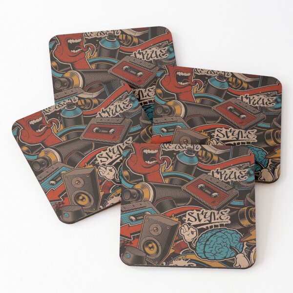 Item preview, Vintage Graffiti Design Colorful Tribal Street Art designed and sold by AME ⭐⭐⭐⭐⭐.
