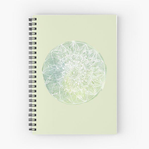 Item preview, Green Mandala Lotos 'Pine' Art Watercolor designed and sold by Glatti.