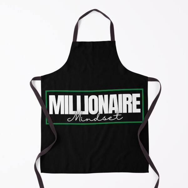 Item preview, Millionaire Mindset green frame poster designed and sold by KingsManKind.