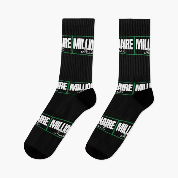 Item preview, Millionaire Mindset green frame poster  designed and sold by KingsManKind.