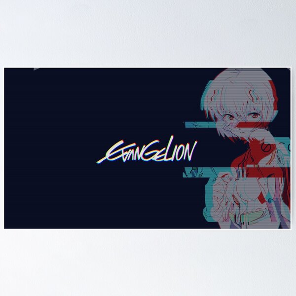 Aperçu de l'œuvre Néon Genesis Evangelion Esthétique Design créée et vendue par Kamerdra.