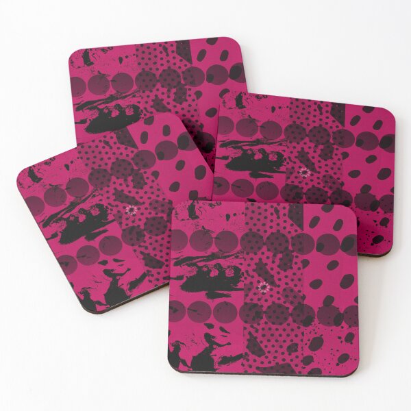 Item preview, Hot Pink Black Abstract Design  designed and sold by AmezMemes.