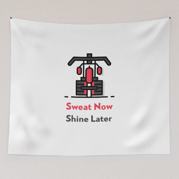 Item preview, Fitness, Mr. Olympia, sweat now shine later, motivation designed and sold by STELATO.