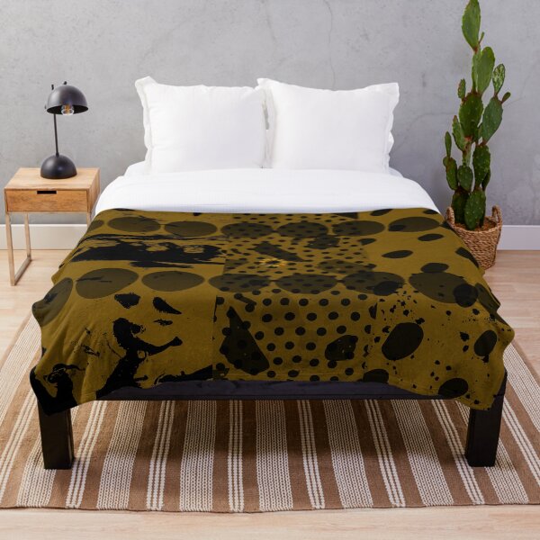Item preview, Yellow Black Abstract  designed and sold by AmezMemes.