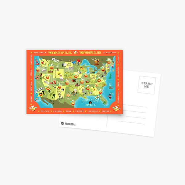 Item preview, Waffle World Map designed and sold by Ellador.