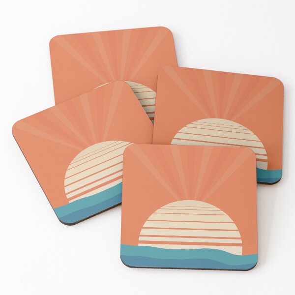 Item preview, Retro Sunset Minimal Art designed and sold by M3PicsStudio.