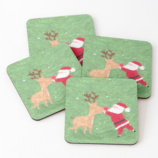 Item preview, Santa and the Deer - NEW YEAR 2023 designed and sold by LEOEXPRESS.
