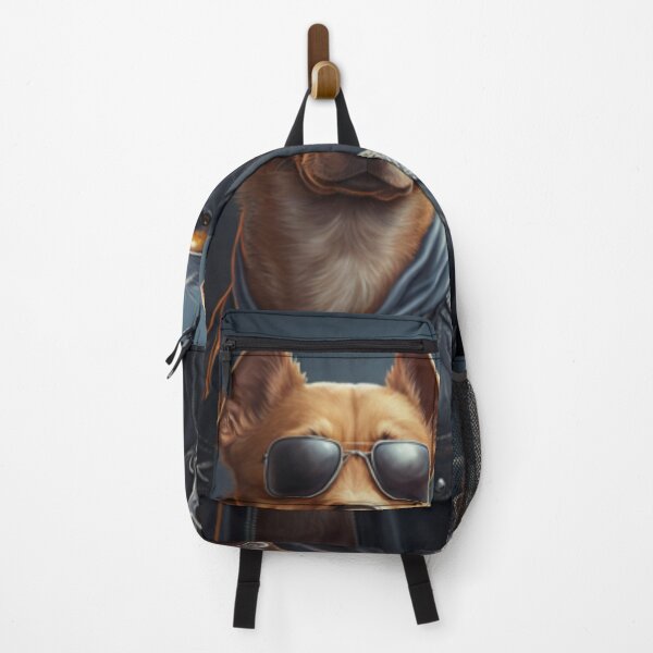 Item preview, "Dogs in Leather Jackets Wearing Sunglasses: The Only Way to Walk Around and Look Cool" designed and sold by rdreubss7.