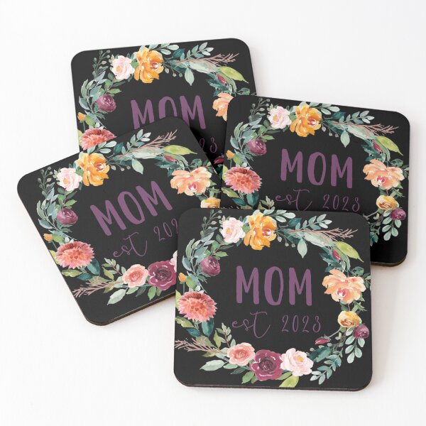 Artikelvorschau, Mom Est 2023, neue Mama est 2023, Mutter, die Geschenke ist entworfen und verkauft von tejoi.