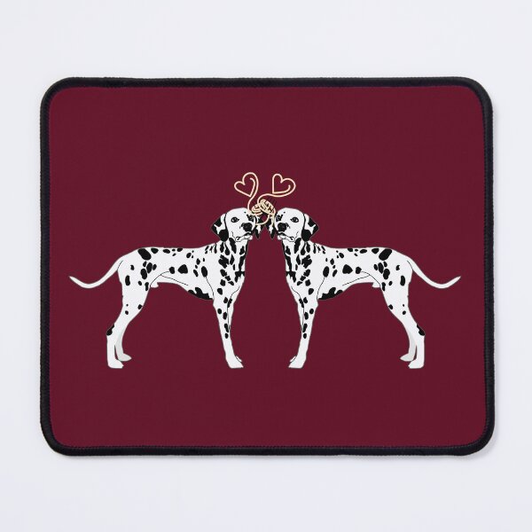 Item preview, Dalmatian Dogs with Heart Noodles Valentine's Day Theme designed and sold by SeasonalDogs.