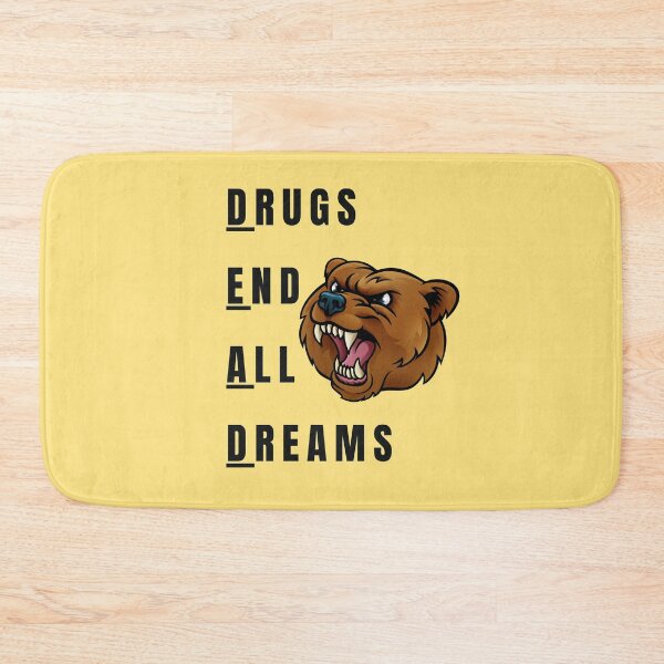 Item preview, Cocaine Bear Inspired DEAD Drugs End All Dreams Prevent Drug Abuse and Illicit Trafficking Drugs Awareness designed and sold by PositiveVibes26.