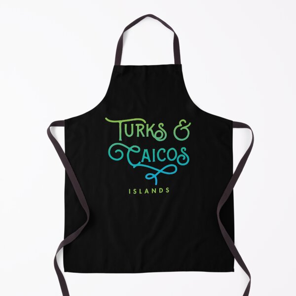 Item preview, Turks and Caicos Islands Typographic Ocean Wave Design designed and sold by Futurebeachbum.