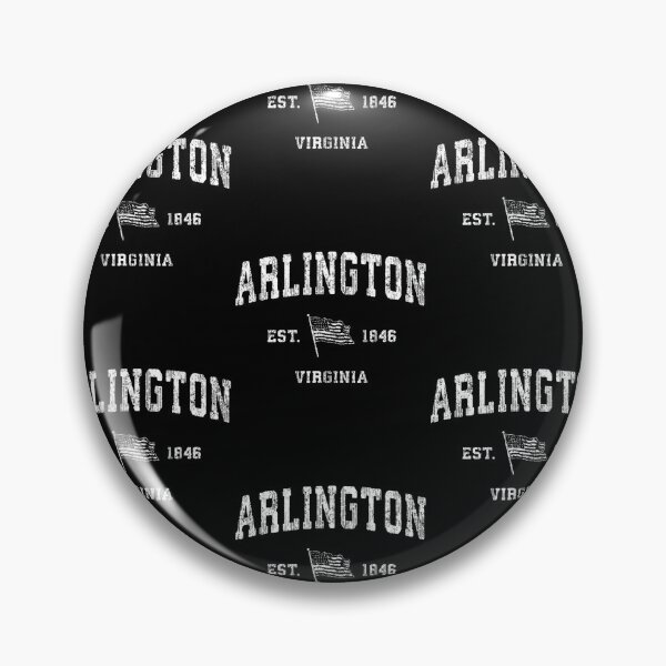 Item preview, Arlington Virginia Va Vintage Us Flag Sports Design designed and sold by EstherDoyle.