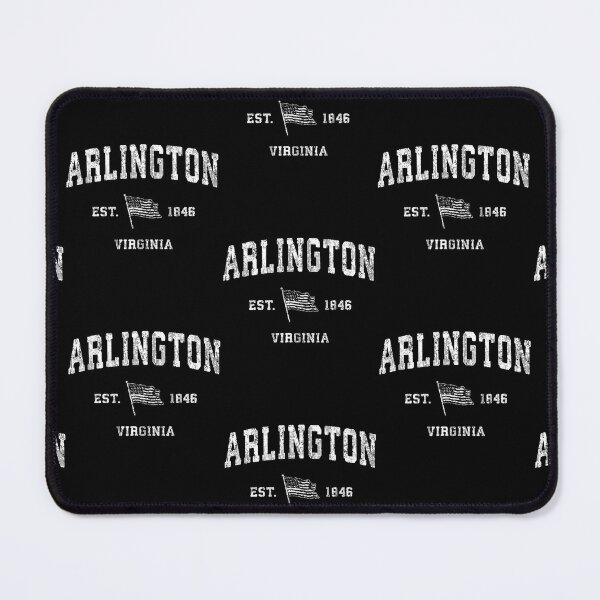 Item preview, Arlington Virginia Va Vintage Us Flag Sports Design designed and sold by EstherDoyle.