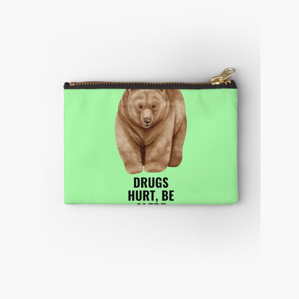 Item preview, Drugs Hurt Be Alert Cocaine Bear Inspired Prevent Drug Abuse and Illicit Trafficking Drugs Awareness designed and sold by PositiveVibes26.