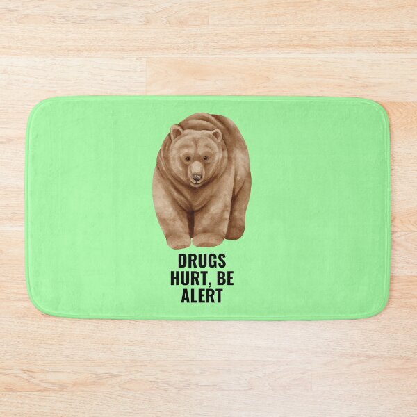 Item preview, Drugs Hurt Be Alert Cocaine Bear Inspired Prevent Drug Abuse and Illicit Trafficking Drugs Awareness designed and sold by PositiveVibes26.