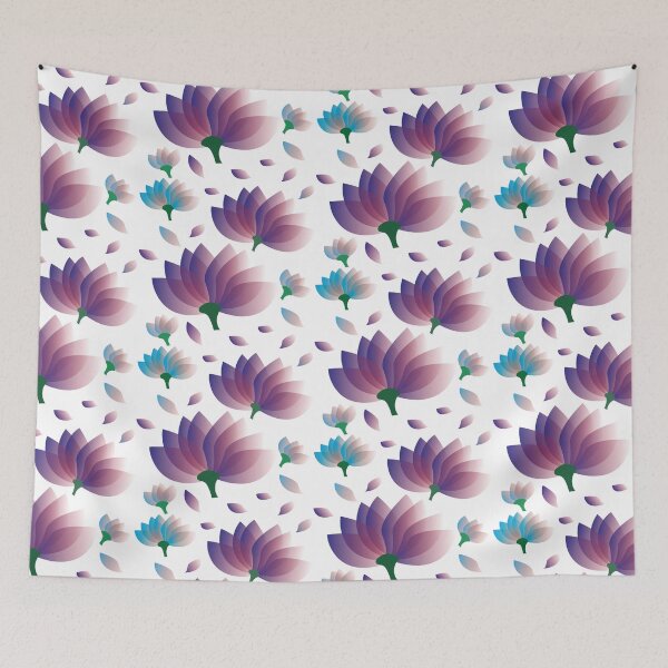 Item preview, Flor do campo roxa e azul vintage designed and sold by GirlaineSQ.