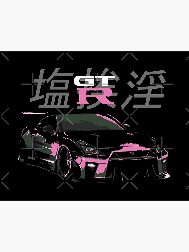 R35 GTR GT-R Skyline Custom JDM Street Wear Japanese Tuning Drift Race  Racing Car Club  Art Board Print for Sale by FromThe8Tees