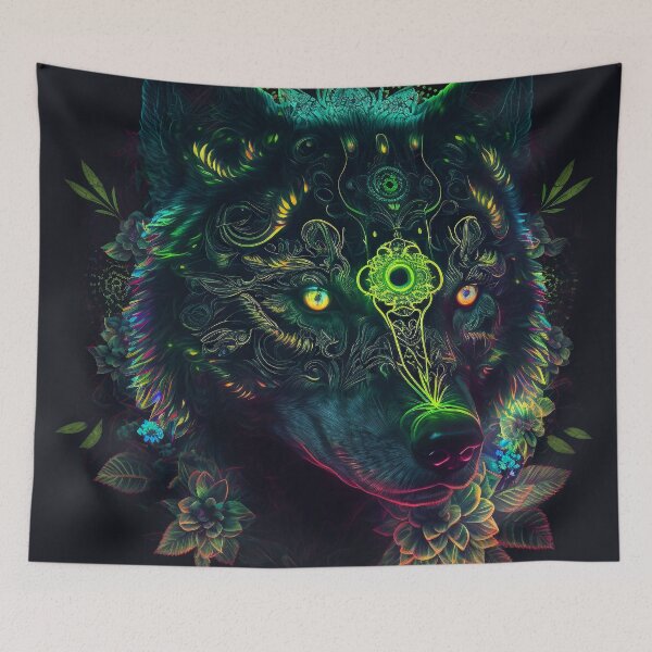 Item preview, Mighty Wolf designed and sold by Stickapom.