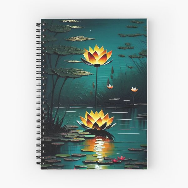 Item preview, Glow of the Lotus Pond designed and sold by Dicoart.