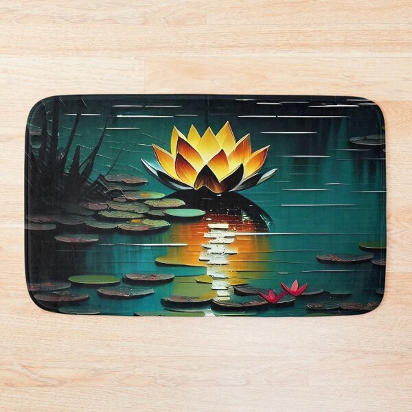 Item preview, Glow of the Lotus Pond designed and sold by Dicoart.