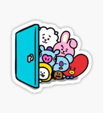 bt21 stickers redbubble