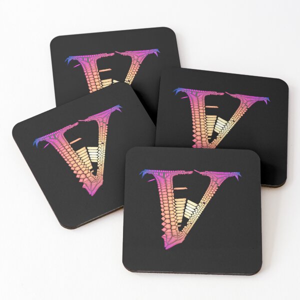 Item preview, Dragon Letters V designed and sold by Mary Holstege.