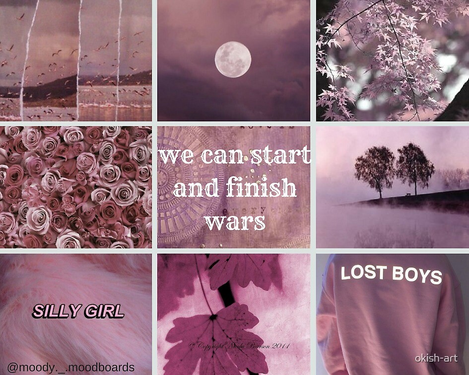 "Ästhetisches Moodboard" von okish-art | Redbubble