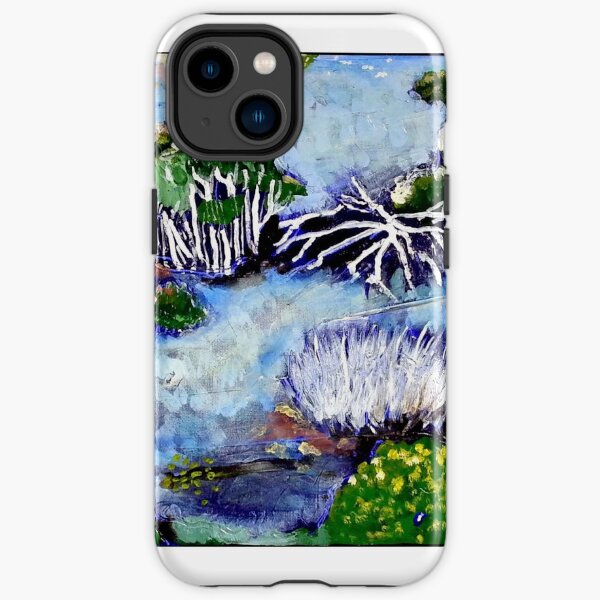 swamp scrub in flood iPhone Tough Case