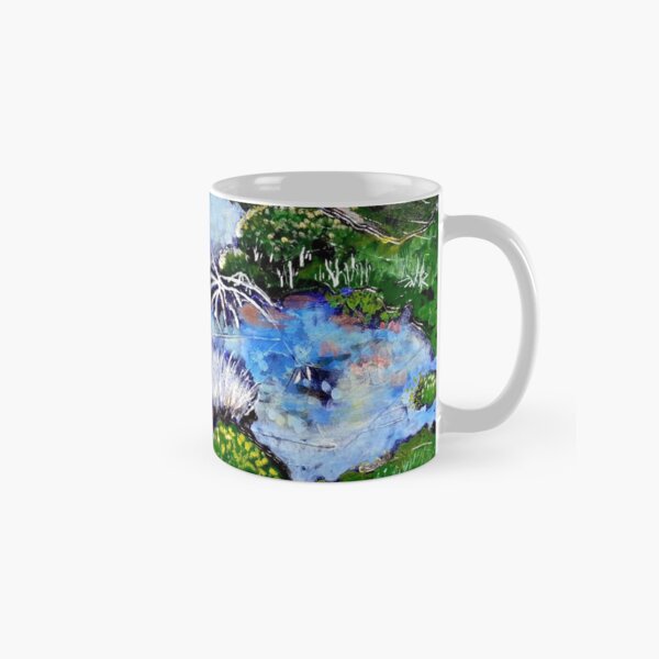 swamp scrub in flood Classic Mug