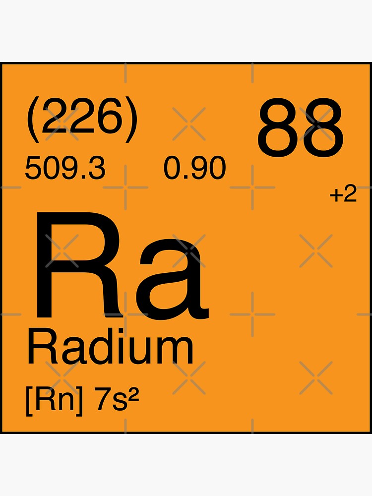 "Radium" Sticker for Sale by Jayiscool71 Redbubble
