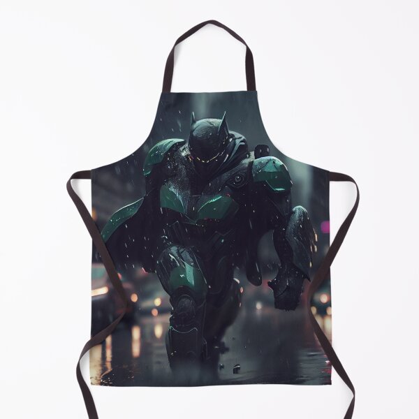 Item preview, the greenbat in mechsuit in the rain designed and sold by deecosta.