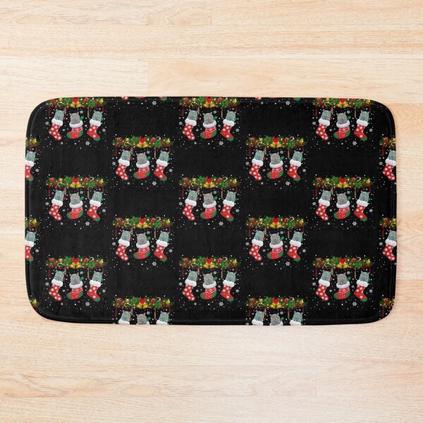 Item preview, Chartreux Cat In Christmas Sock Funny Cat Lover Gift designed and sold by EstherDoyle.