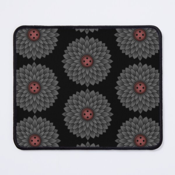Item preview, BUTTON FLOWER ‘Dahlia’ (black) designed and sold by emmafdc.