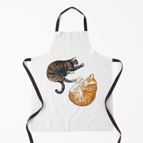 Item preview, Gray cat and yellow tabby cat designed and sold by Gdeene.