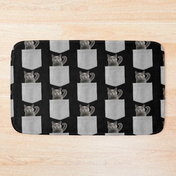 Item preview, Chartreux Cat In Your Pocket designed and sold by EstherDoyle.