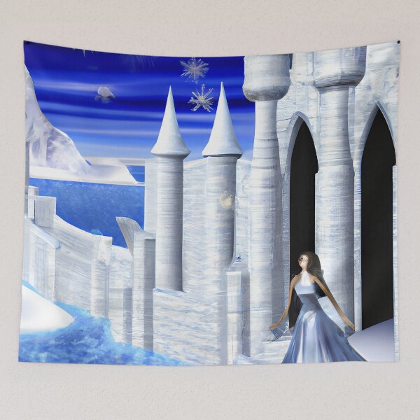 Item preview, Winter Castle designed and sold by Poetic Patterns Studio.