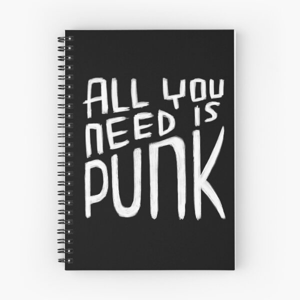 Item preview, All You Need is Punk, Punk Valentine, Punk Quote designed and sold by badlydrawnbabe.