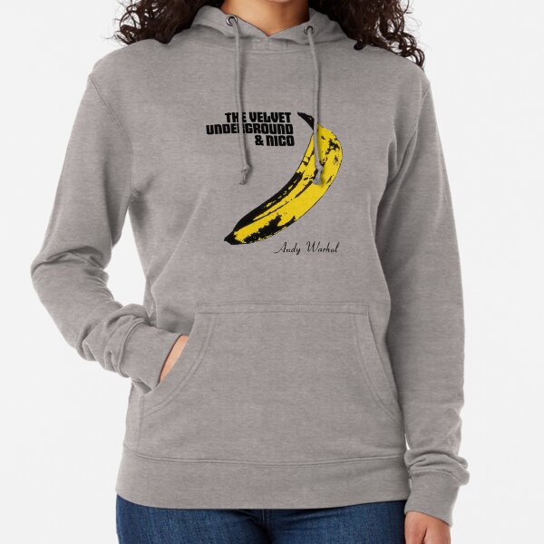 The velvet underground shop and nico grey sweater
