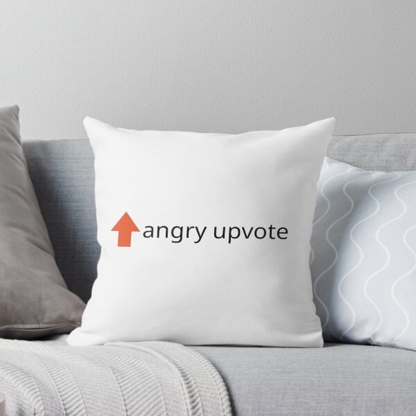 Item preview, angry upvote designed and sold by bobcrochets.