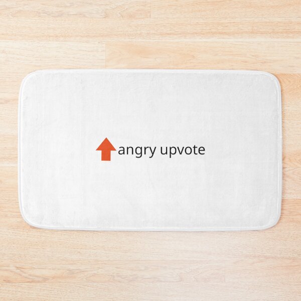 Item preview, angry upvote designed and sold by bobcrochets.