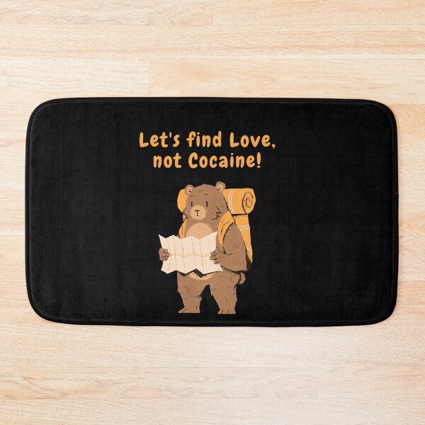 Item preview, Find Love Not Cocaine Cocaine Bear Inspired Say NO to Drugs Prevent Drug Abuse and Illicit Trafficking Drugs Awareness Celebrate National Drug Addiction Recovery Month designed and sold by PositiveVibes26.