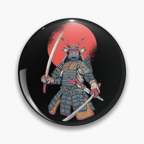 Item preview, Samurai warrior with katana designed and sold by Rob-Son.