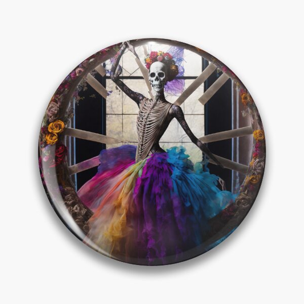 Artikelvorschau, Tanzender Skeleton Wheel Dancer - Geburtstag, Jubiläum, Danke entworfen und verkauft von CoyoteStudio.