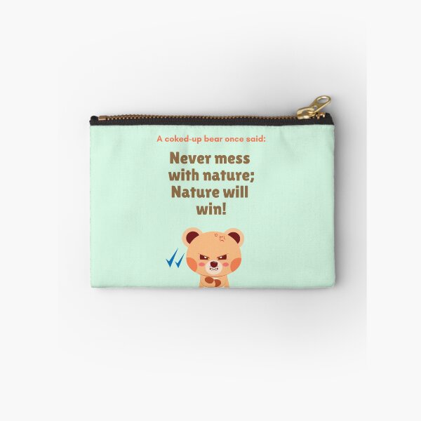Item preview, Cocaine Bear Inspired Never Mess with Nature Say NO to Drugs Prevent Drug Abuse and Illicit Trafficking Drugs Awareness designed and sold by PositiveVibes26.